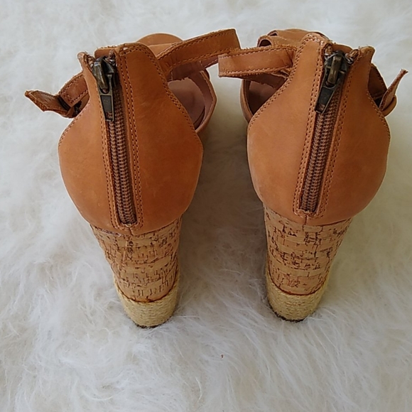 Dolce Vita cork & straw wedge sandal - Picture 5 of 12